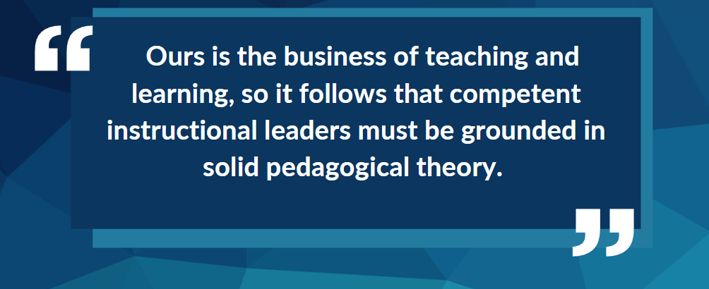 Quote Callout about Instructional Leadership